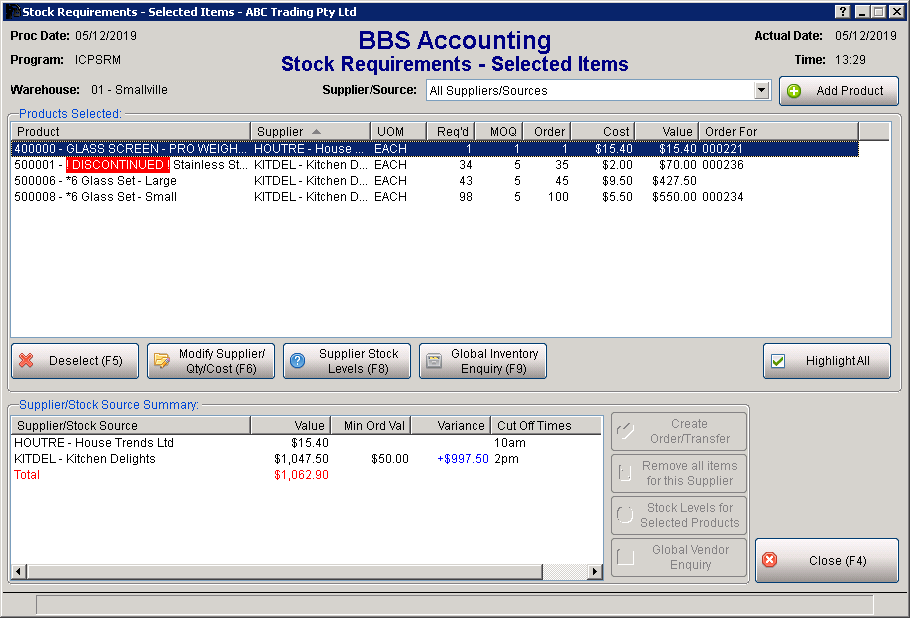 Discontinued product flag 8